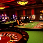 Engaging players at a bet88 casino table, showcasing vibrant games and excitement.